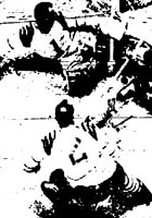 Eastern Hockey League  - Jersey Larks / Haddonfield Larks 1960-61 Road Uniforms - Chuck Adamson & Larry McNabb