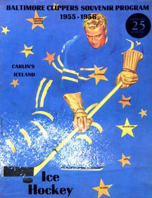 Baltimore Clippers Program 1955-56