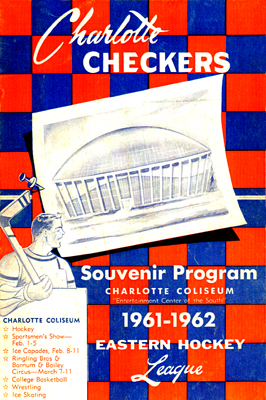 Charlotte Checkers 1961-62 Program 