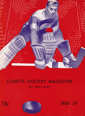 Clinton Comets Program 1958-59