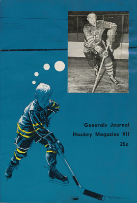 Greensboro Generals Program 1965-66 TheEHL.com