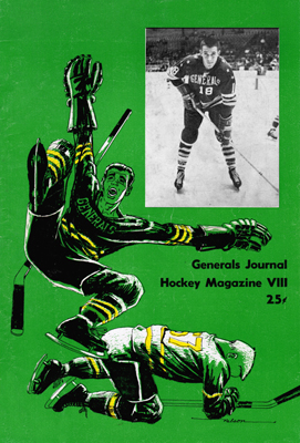 Greensboro Generals 1966-67 Program - Pete Loveless - EHL - Click to Enlarge