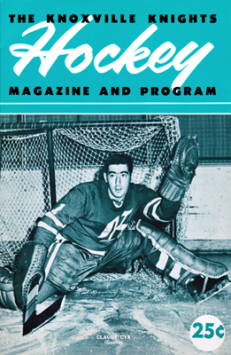 Claude Cyr Knoxville Knights 1962-63