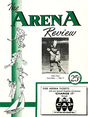New Haven Blades Program 1960-61 Eastern Hockey League EHL